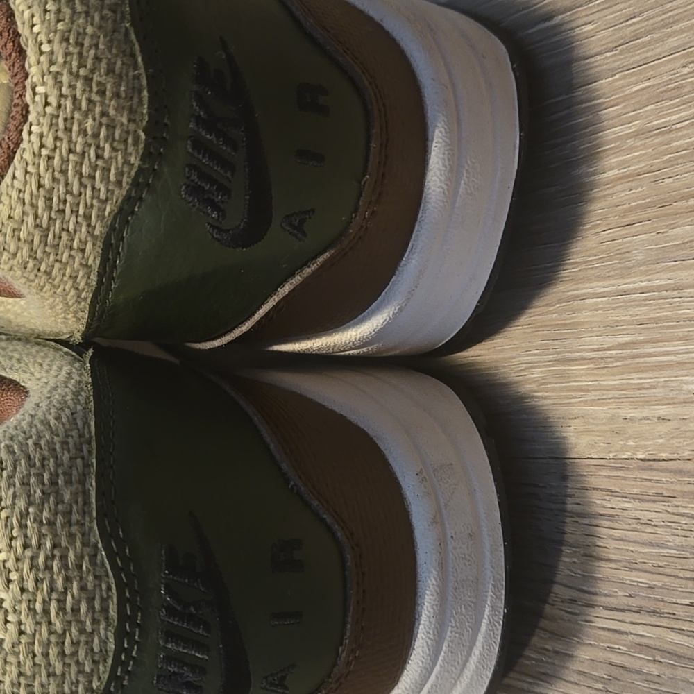 Nike Air Max 1 ESS PRM “Neutral Olive/Cargo Khaki” US Men Size 9.5 RETAIL $250 - Picture 5 of 10